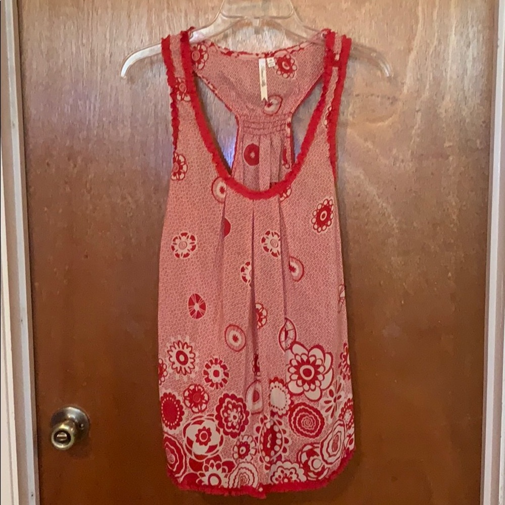 100% silk Racerback tank